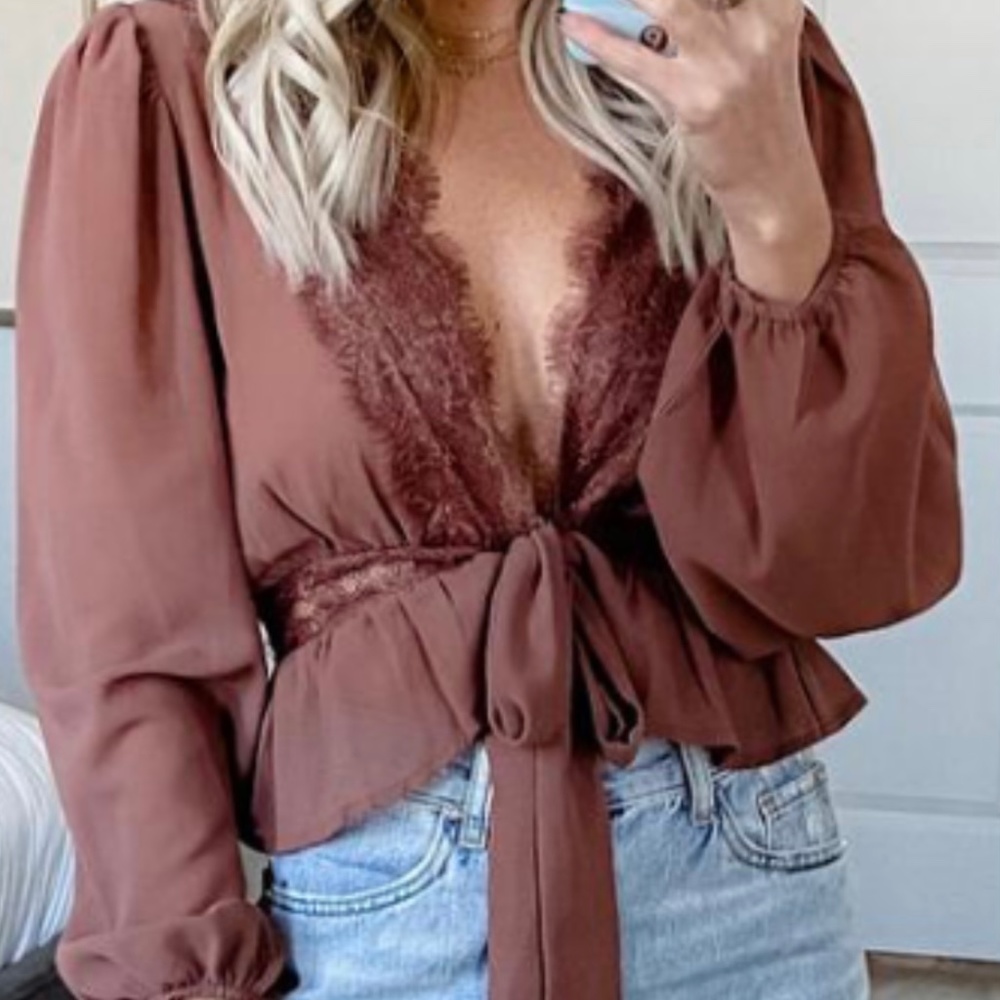 Dusty Rose a colored Blouse